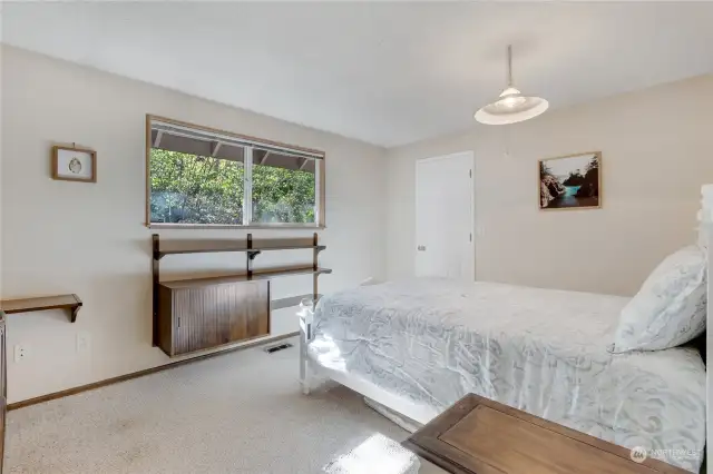 Main Floor Bedroom with Walk-in Closet