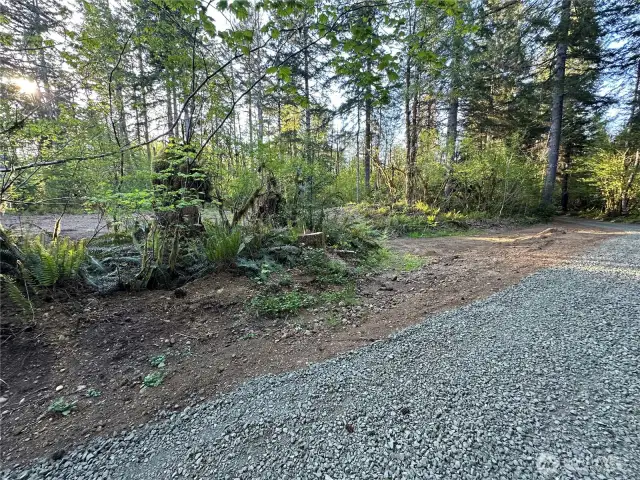 Road to property.