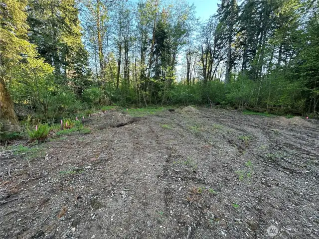Another view of building site.