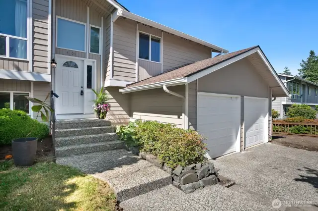 Recent fresh exterior paint