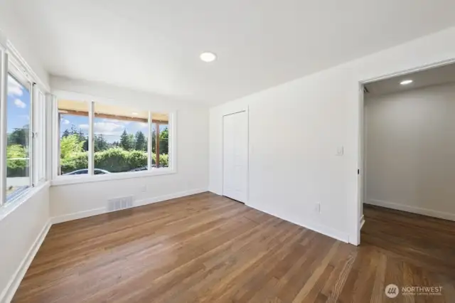 Big and bright bedroom