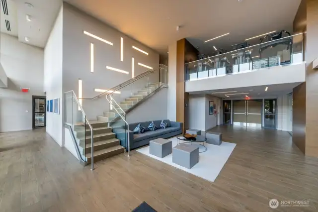 7th/8th floor Upper and Lower Gyms.