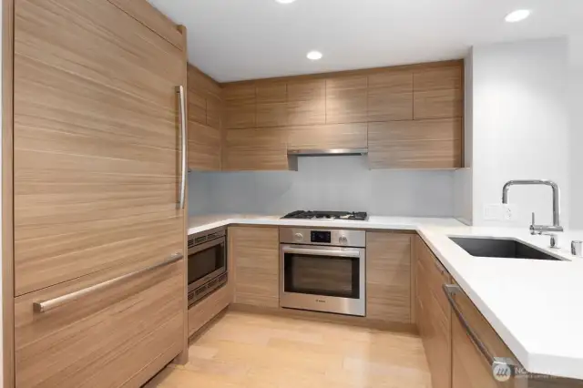 Modern sleek kitchen