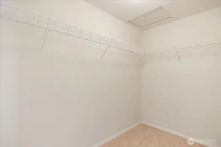 Primary Bedroom - WalkIn Closet