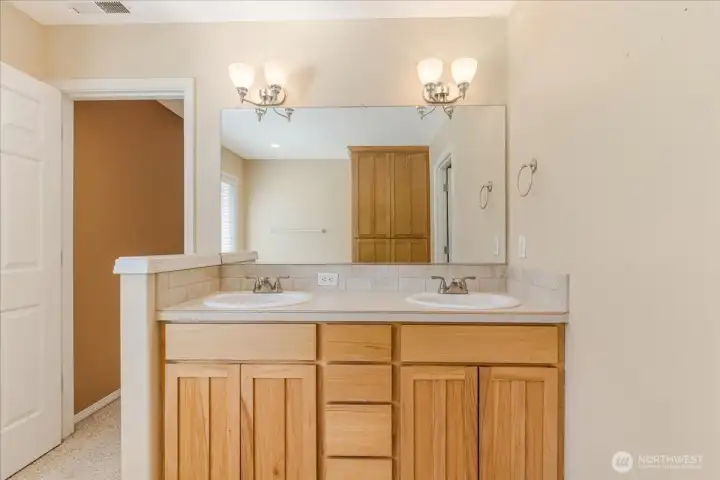 Primary Bathroom - Double Sinks
