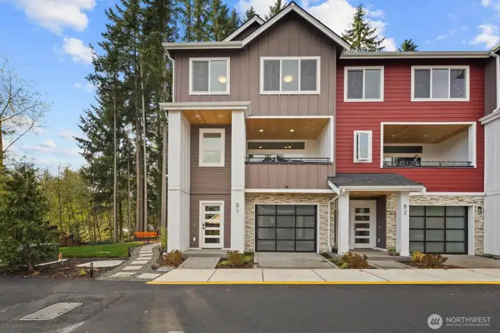 Beautifully crafted exterior with unique architectural detailing. Welcome Home!