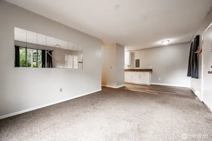 Lower unit living room