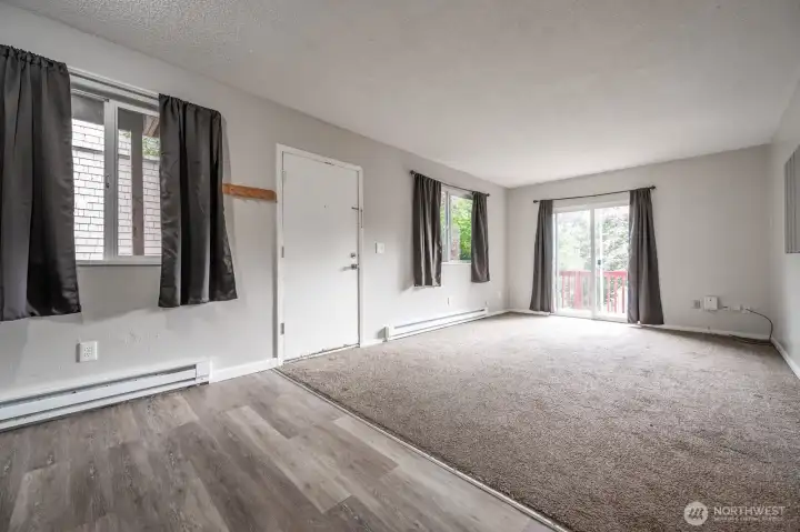 Lower unit living room