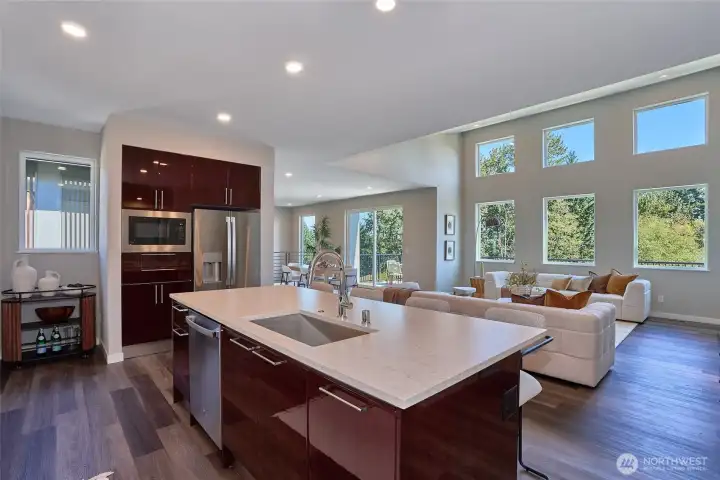 This photo is of the model home.