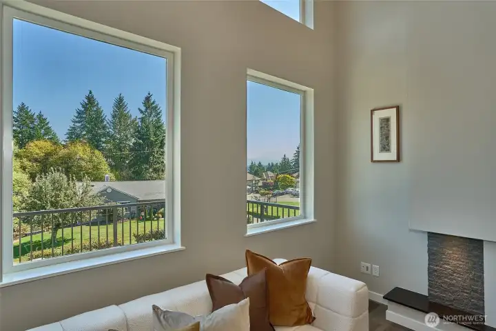 This photo is of the model home.