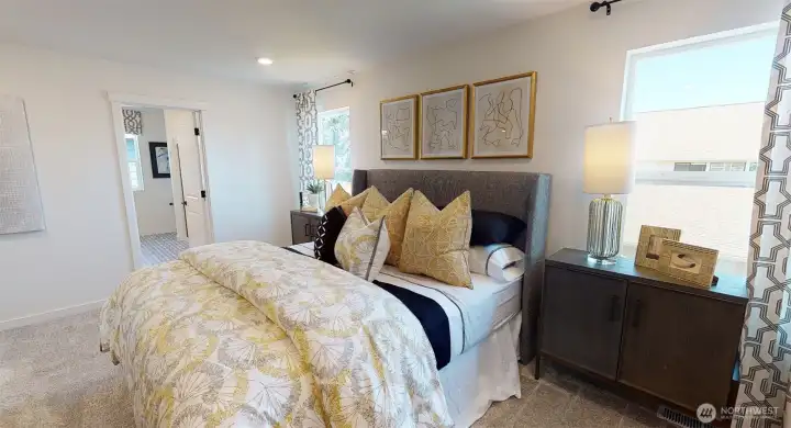 Not of actual home or selections. For layout purposes