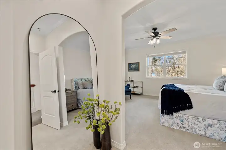 Entrance to primary bedroom #1.