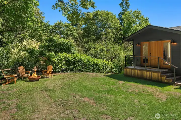 Level back yard