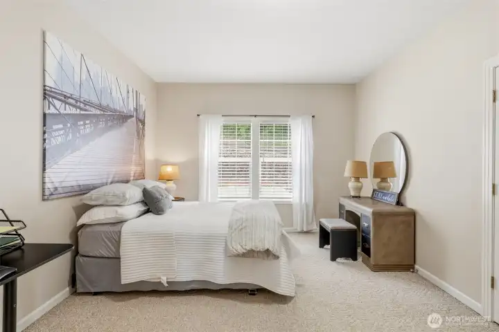 Den with walk-in closet. Den with walk-in closet.