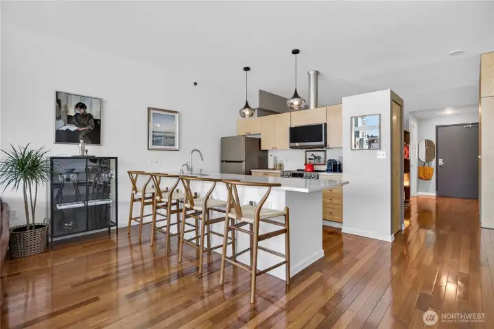 More than enough room for you and others to enjoy the space.