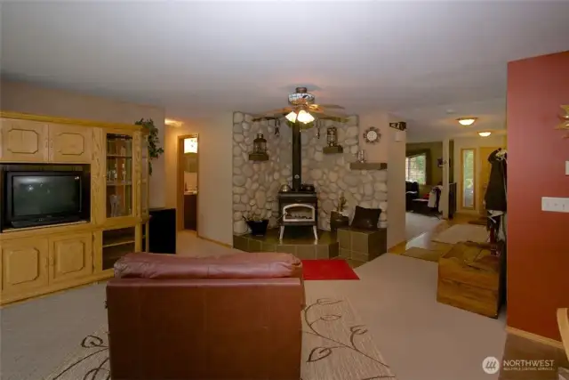 Open concept living area!