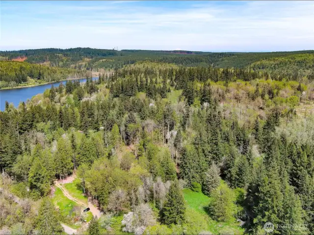 Nice private 10 acre property.