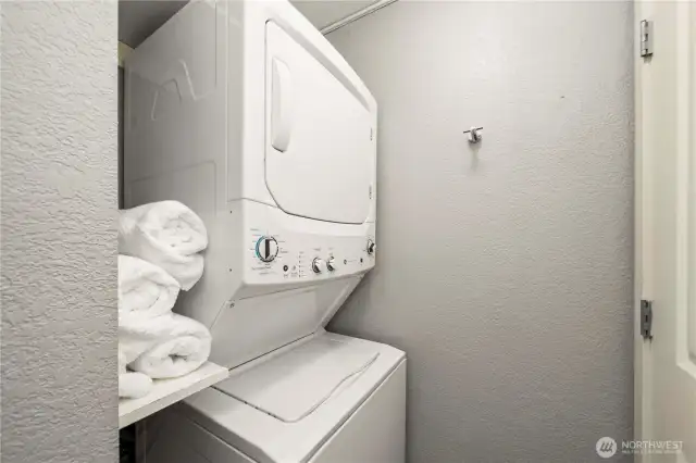 Washer and dryer stay!