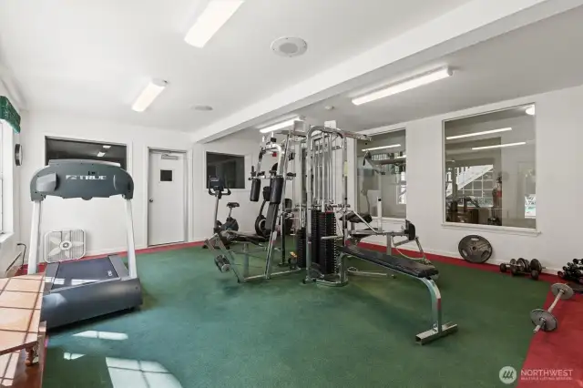 ell-equipped community fitness center offers a convenient space to stay active and healthy.