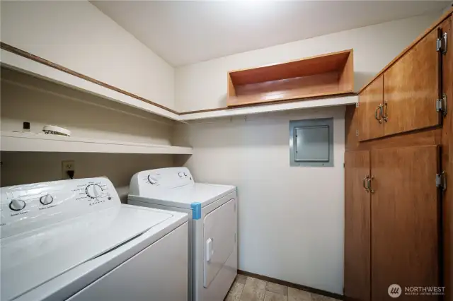 Washer and dryer are included—ready for move-in convenience.