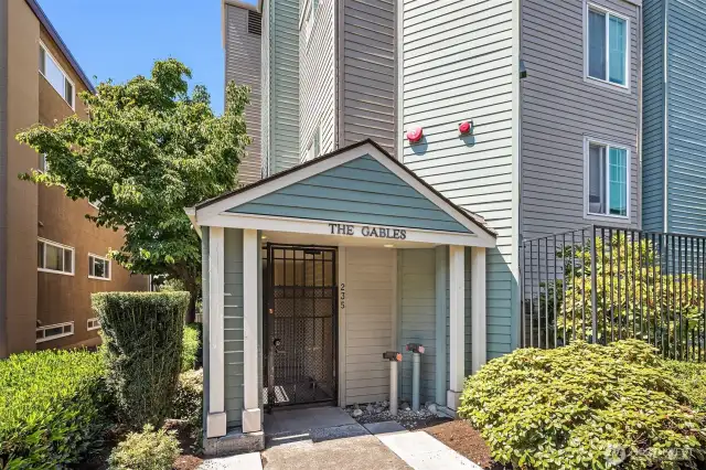 Secure entry and newer elevator.