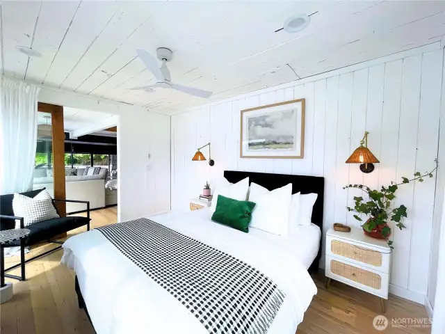 Front bedroom with water view