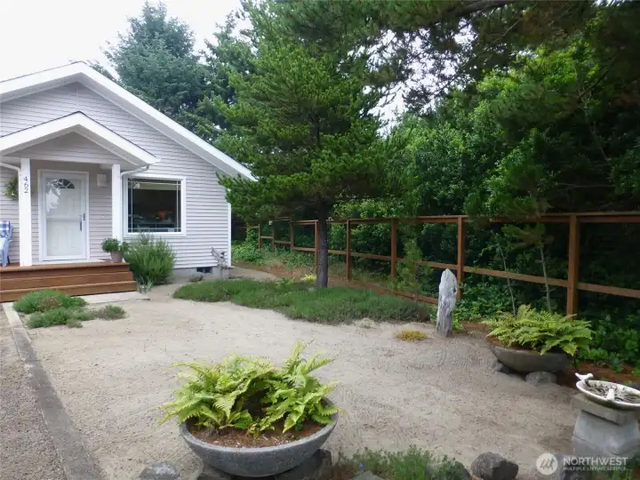 Low maintenance yard!