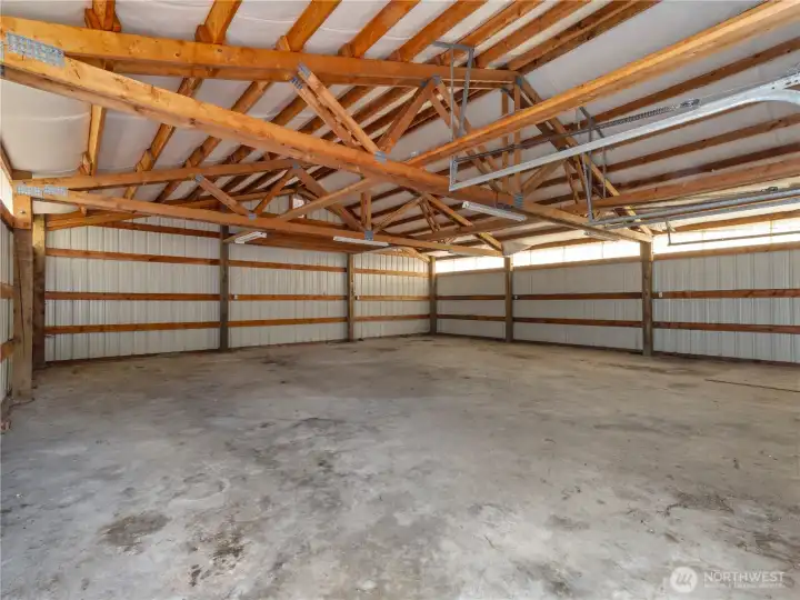 Garage with so much room for all your needs