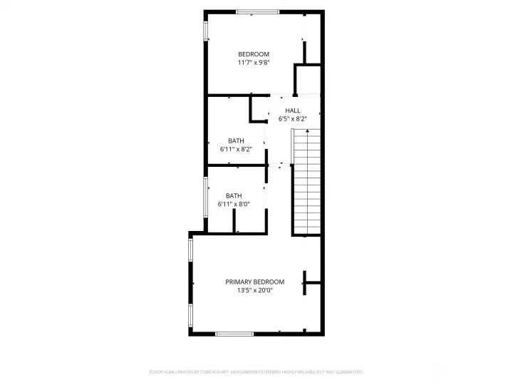 Upper Level Floor Plan