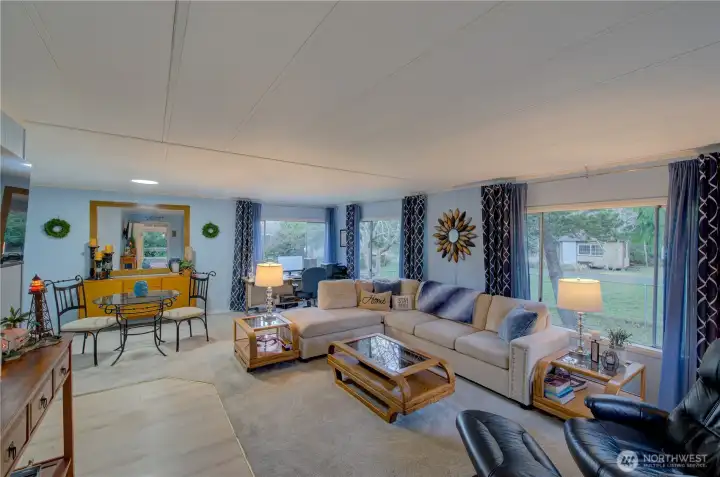 large living / dining room large living / dining room