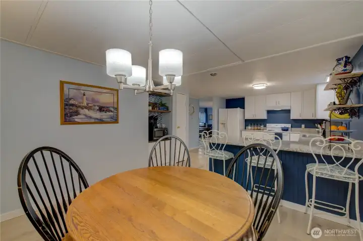 eat in area of the kitchen, pantry and coffee bar eat in area of the kitchen, pantry and coffee bar