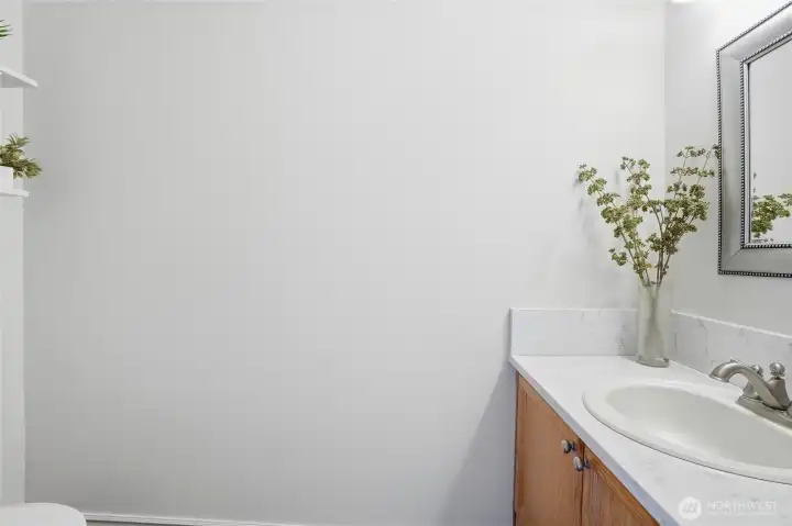 Powder bathroom