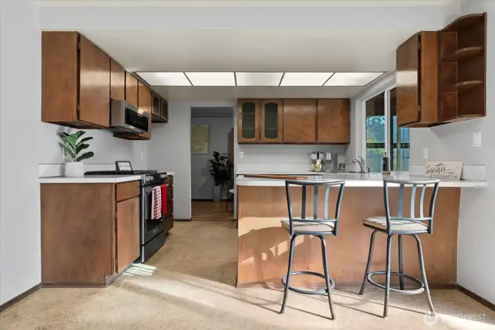 Kitchen with Eating Space