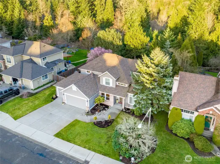 Premium extra-large lot is on the edge of the development for exceptional privacy