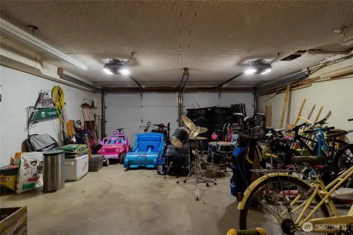 Two Car Attached Garage