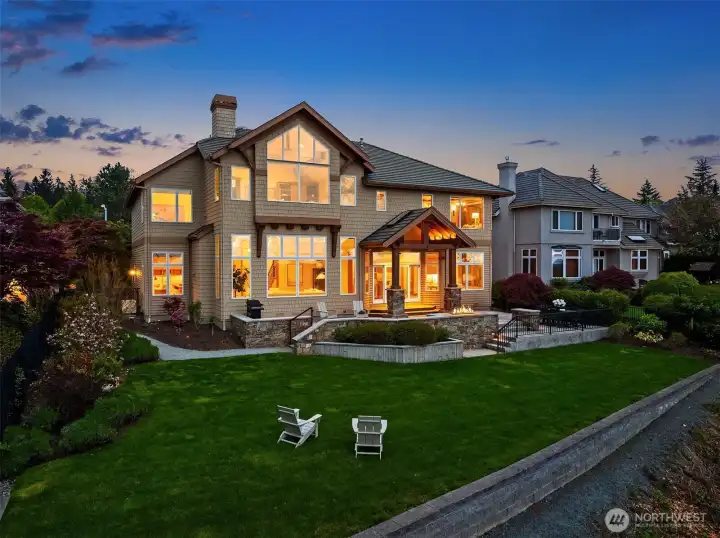 The homesite the builder reserved for his own family.