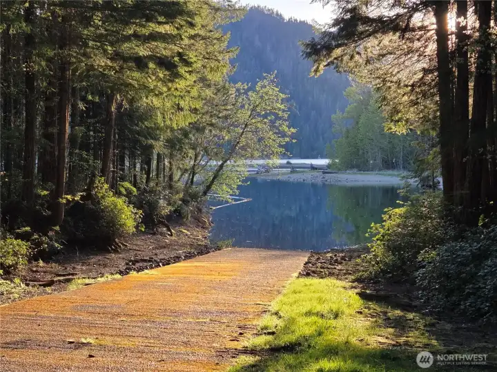 Easy Boat Ramp, less than 1 mile away from this FUN Cabin.