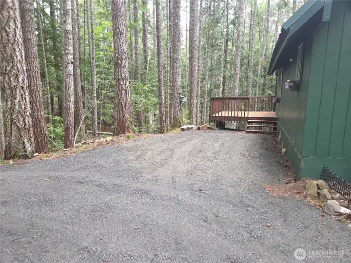 Plenty of Room to park and RV or Boat.