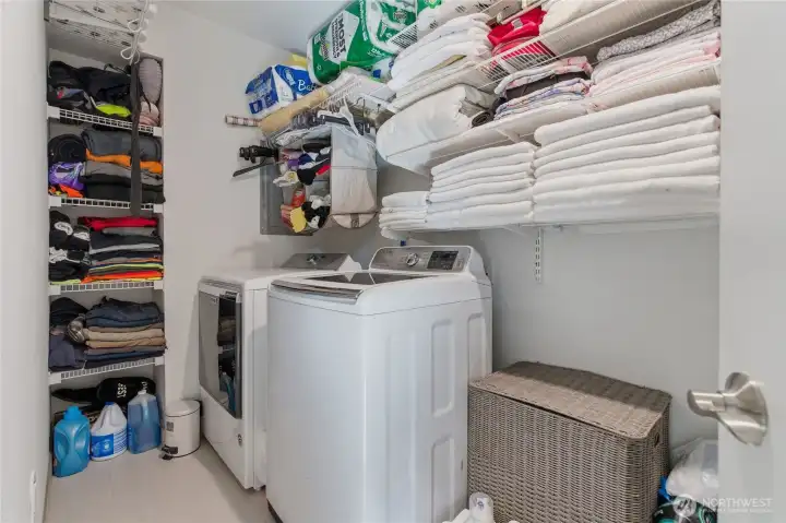 Lower Level Laundry/Closet
