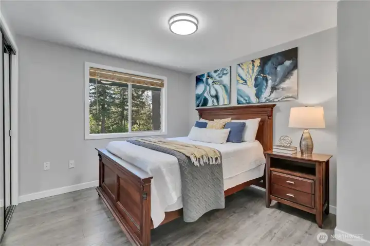 3 out of the 4 good sized bedrooms