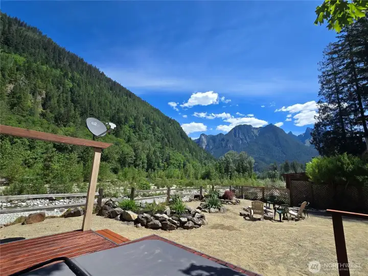 Experience peace, privacy and amazing views, while relaxing in your new hot tub. Experience peace, privacy and amazing views, while relaxing in your new hot tub.