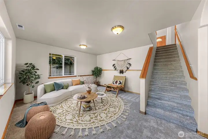 *virtually staged* Lower level bonus room *virtually staged* Lower level bonus room