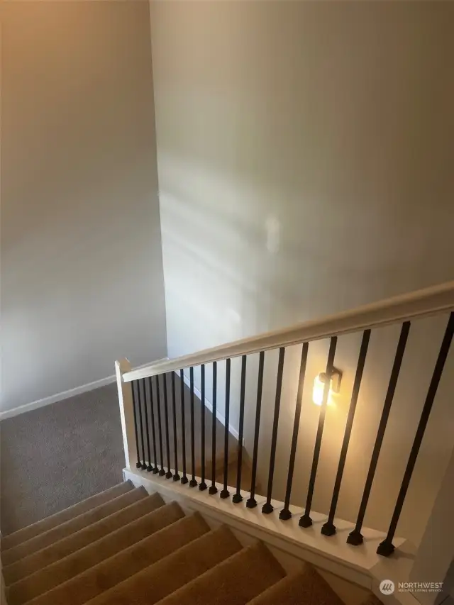 Stairway with Open Railing