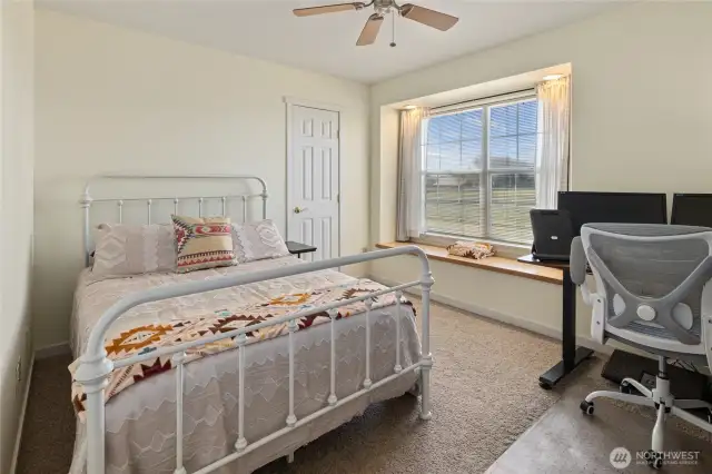Second bedroom is currently used as a guest room/office.
