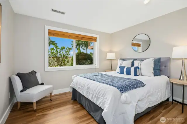 2nd lower floor bedroom.