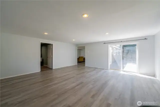 Expansive living room