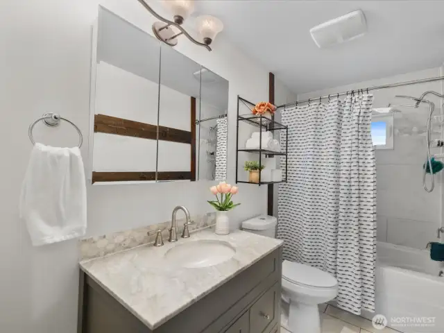 Remodeled Full Bath