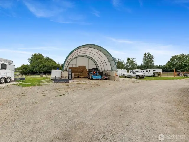 Covered Storage for Tractors/Hay/Implements, etc.