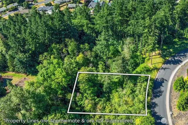 ALL permits are done. Property lines are approximate