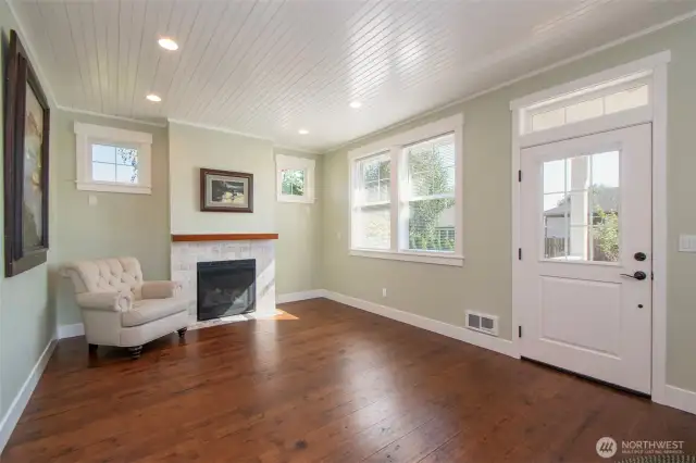 ADU living room with private entrance